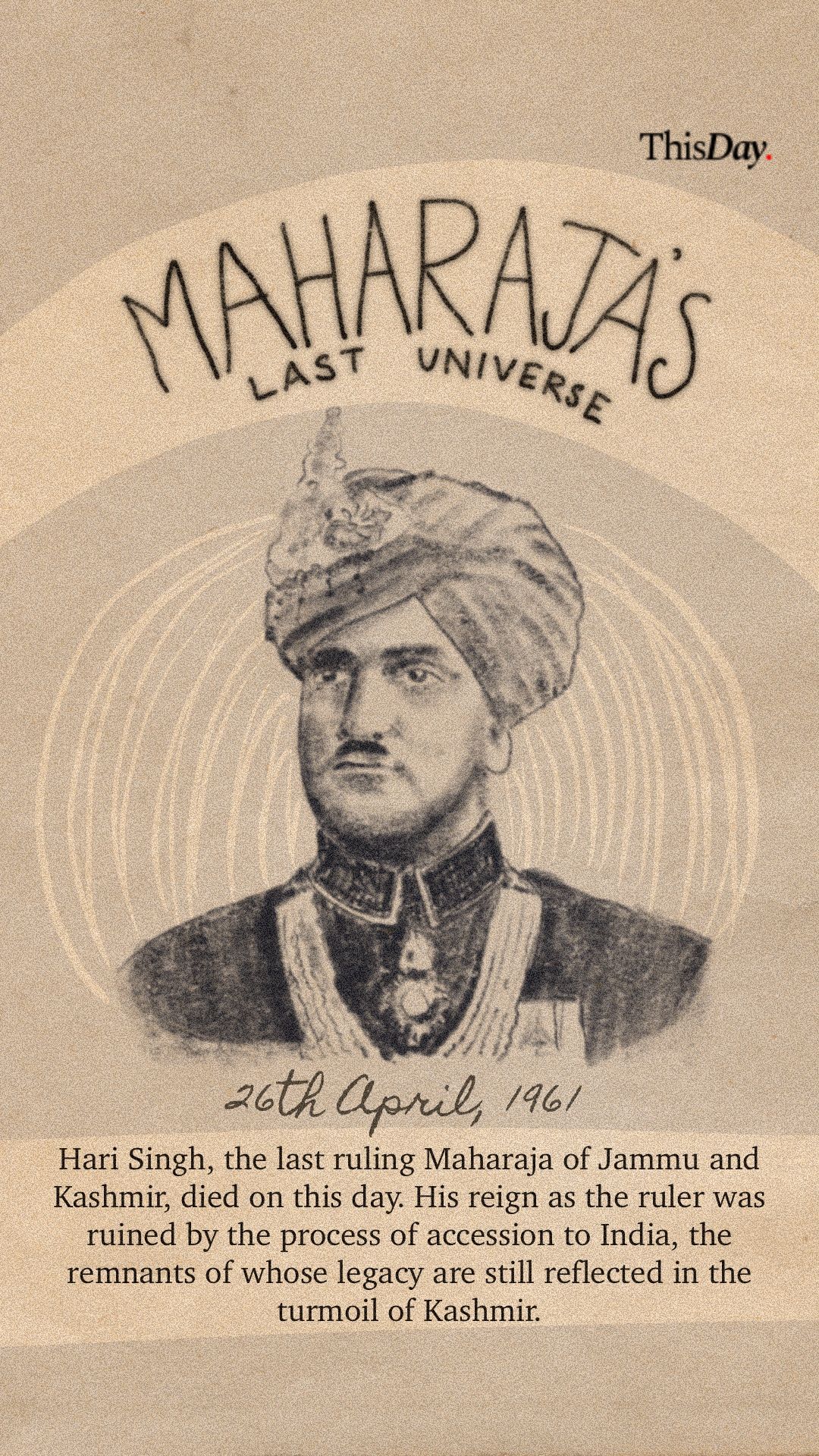 Maharaja's Last Universe