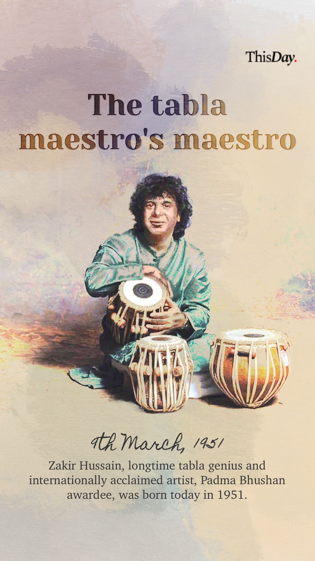 The tabla maestro's maestro